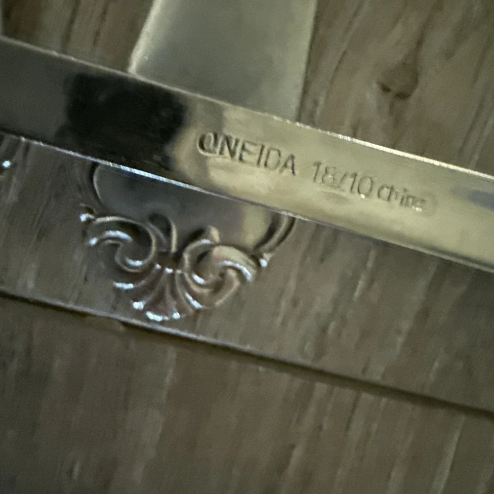 5 Dinner Forks‎ 3 Salad Forks Oneida PRINCETON 18/10 Stainless China